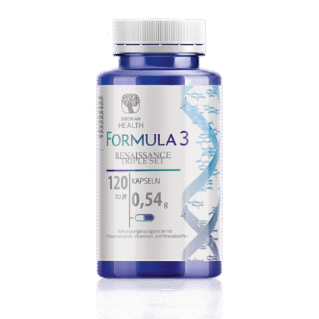 Renaissance Triple Set. Formula 3, 120 kapsula