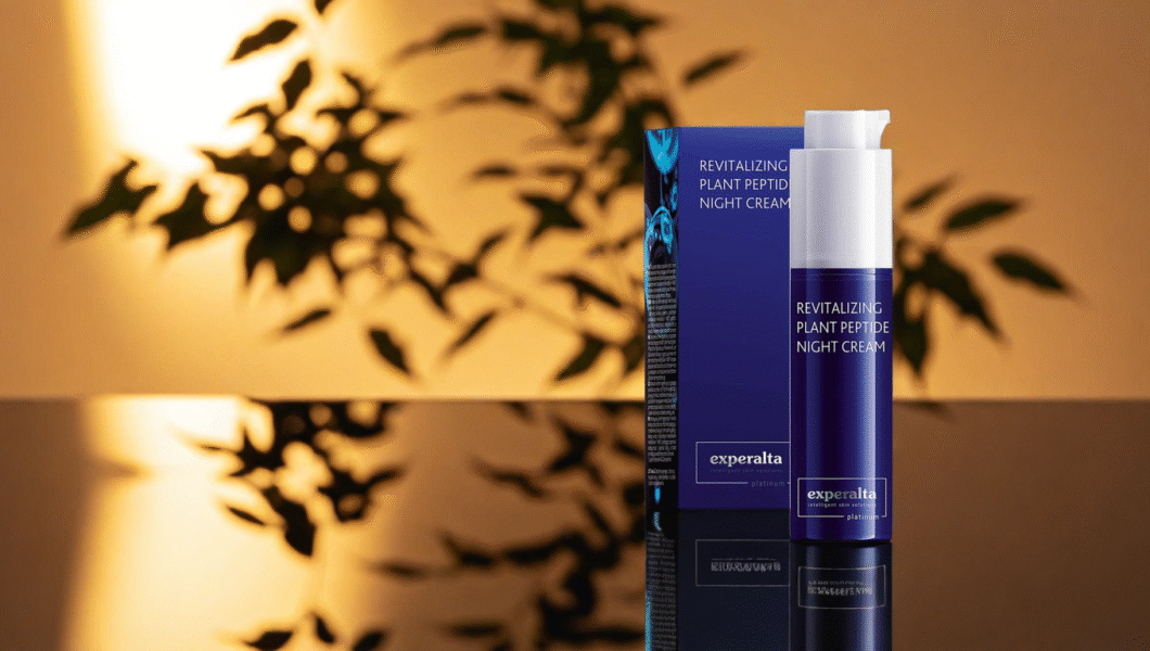otkrijte nocnu tajnu za mladju kozu experalta platinum revitalizing plant peptides night cream